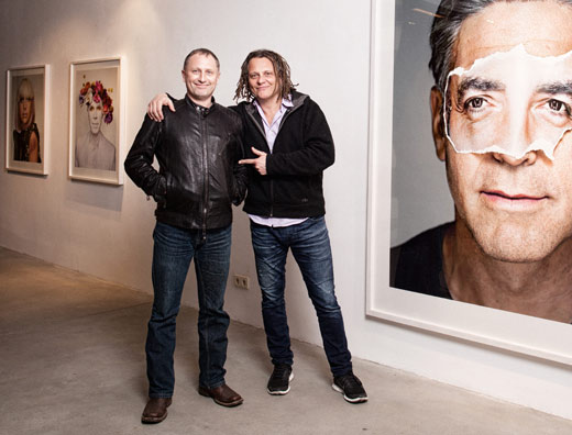 Bei einer Geschichte über Starfotograf Martin Schoeller